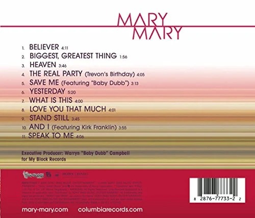 Mary Mary - Ordinary People